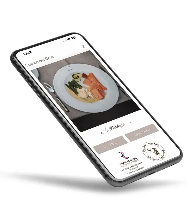 au caprice des deux, version mobile