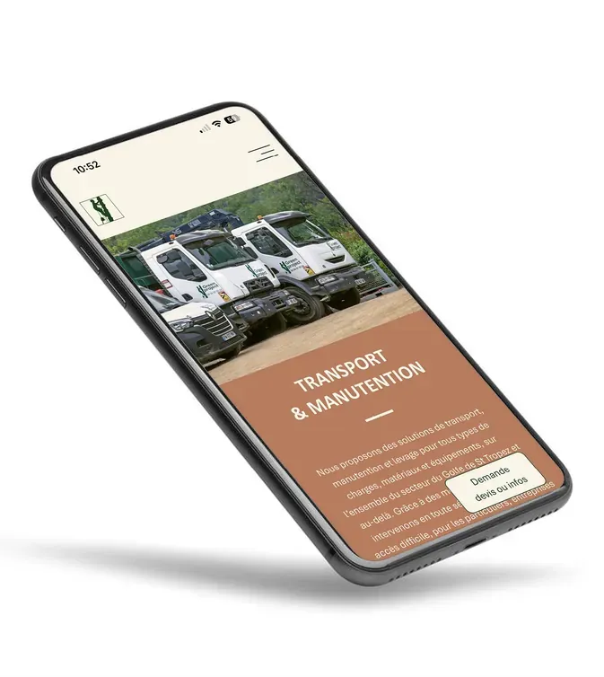 green project, version mobile